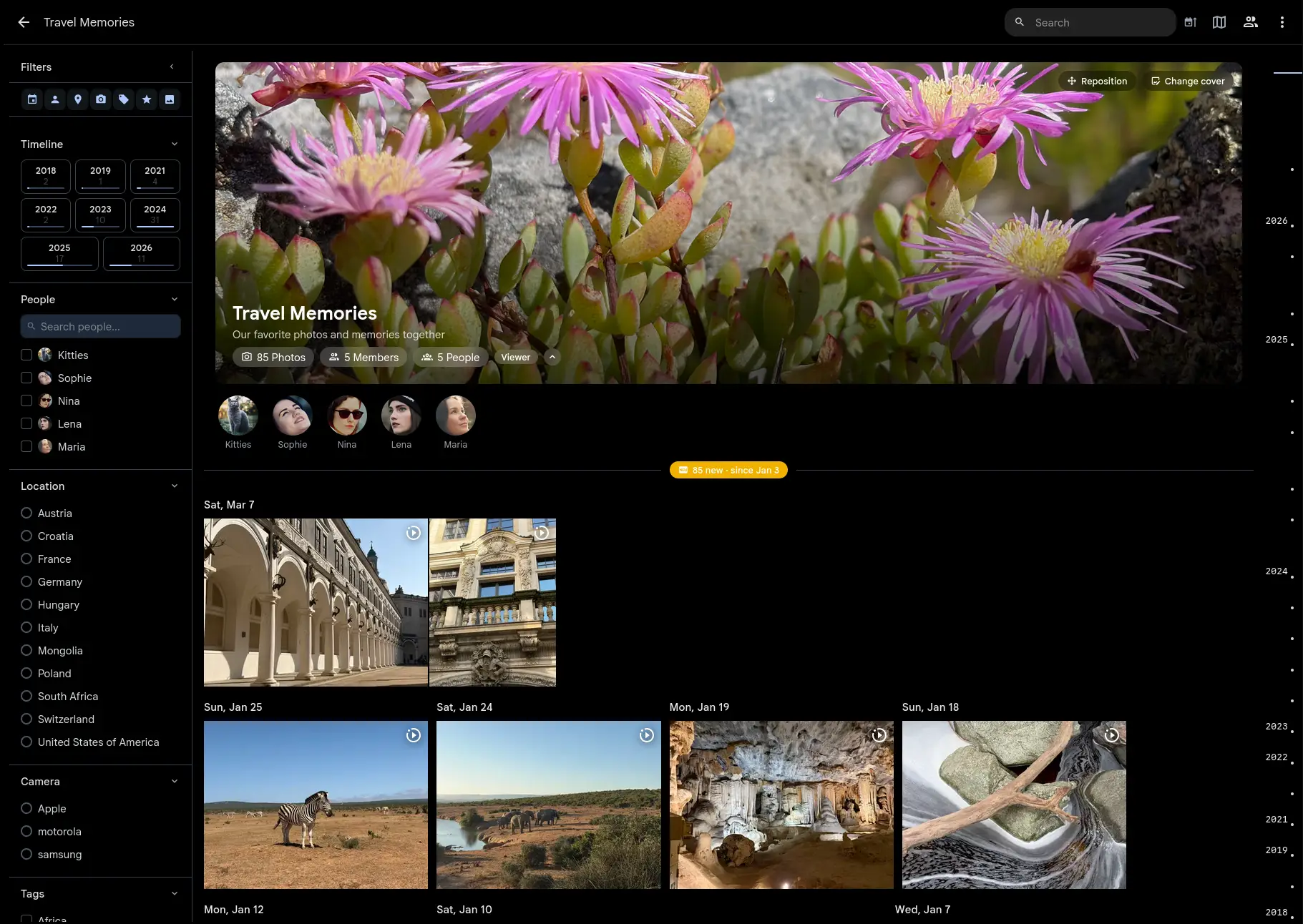Interdependent Filtering screenshot
