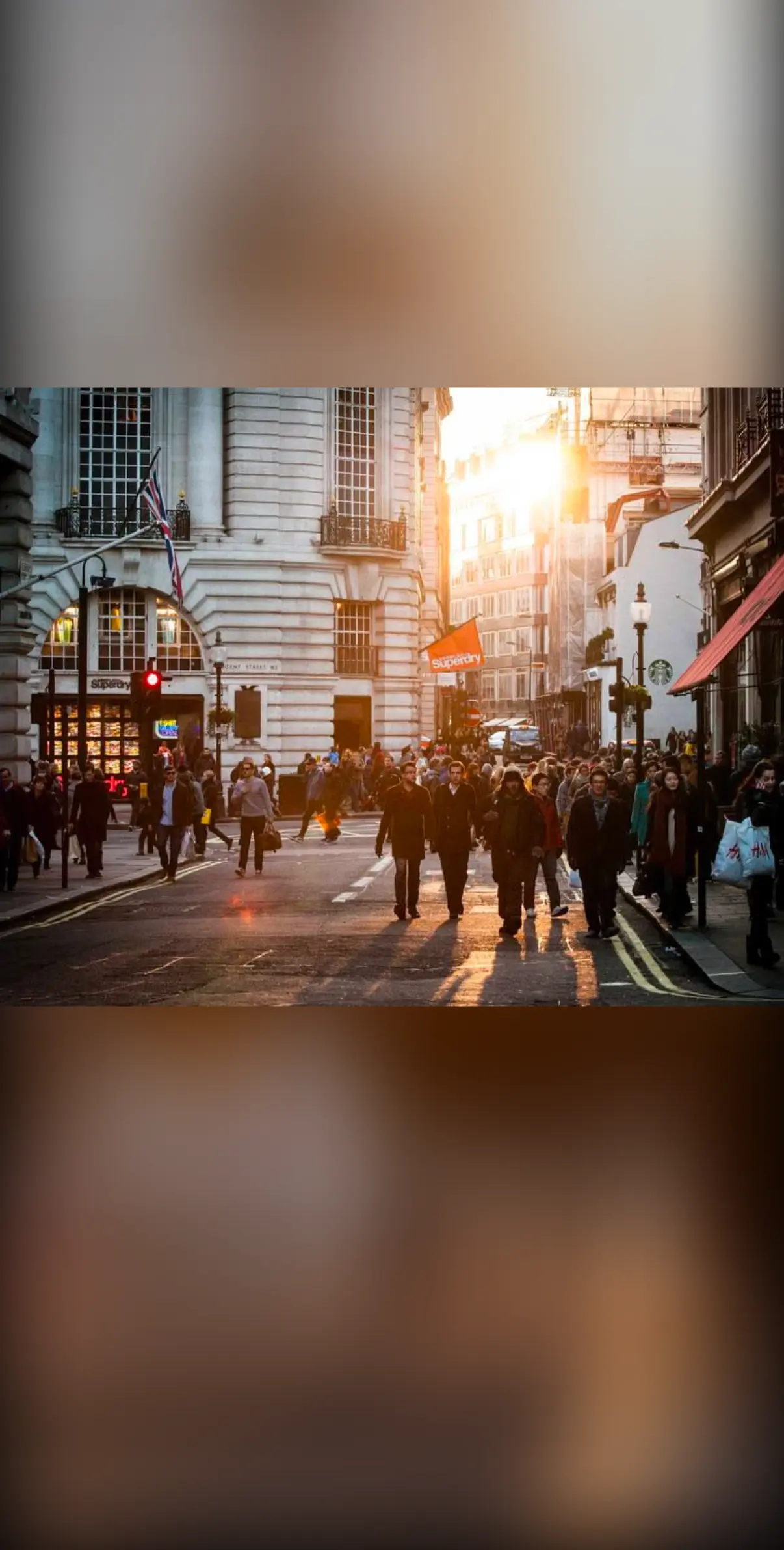 A full-screen slideshow playing a photo on the Gallery mobile app