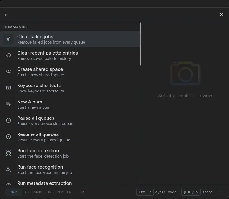 Präfix-Suche Screenshot