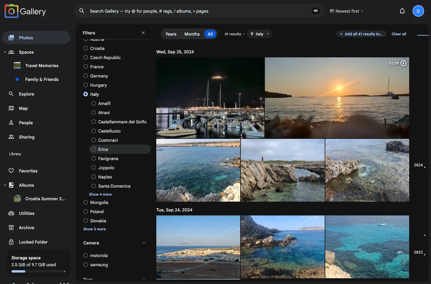 Smart Search & Contextual Filters